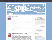 Tablet Screenshot of party.spip.net
